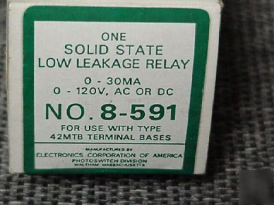 Eca allen-bradley 8-591 solid state relay 