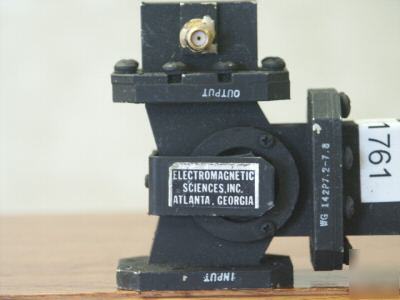 Electromagnetic 414-8 waveguide directional filter