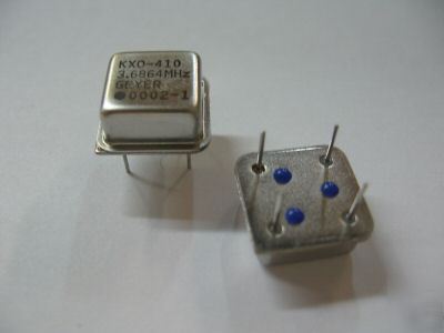 20PCS p/n KXO41036864MHZ ; crystal 3.6864MHZ , geyer