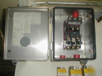 Allen bradley 509-bcb across the line starter size 1