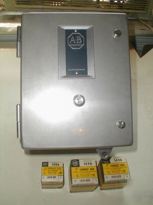 Allen bradley 509-bcb across the line starter size 1