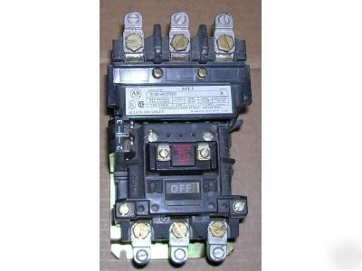 Allen bradley size 2 contactor 500F-COD930 120 v