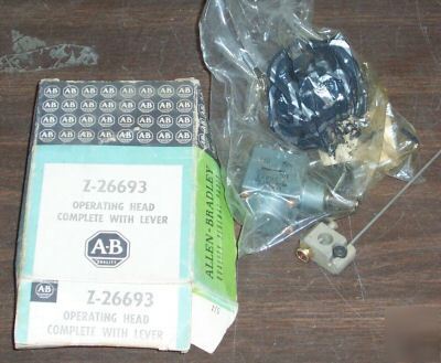 Allen bradley z-26693 operating head Z26693