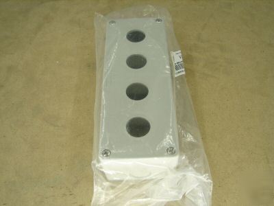 Automation direct push button enclosure 4 plastic iec