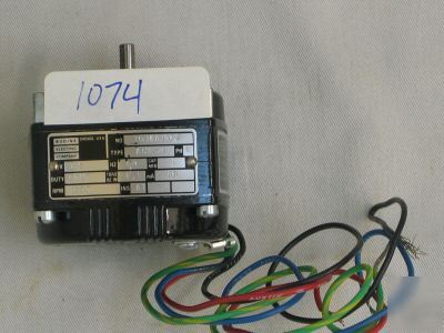 Bodine ac induction motor kci-23 0707