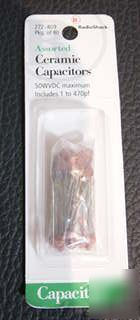 Ceramic capacitor assortment kit-80 pieces