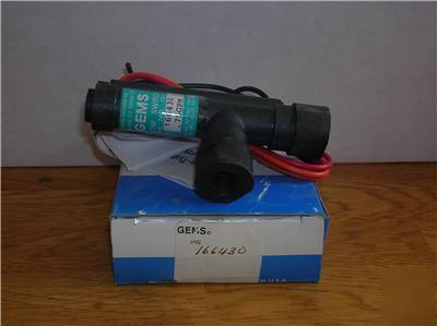 Gems fs-4 FS4 166439 .75 gpm flow switch 