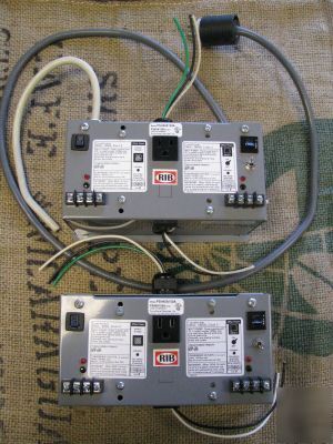 Lot of (2) PSH40A100A rib enclosed power supplies 
