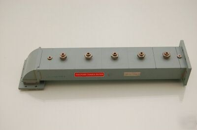 Microwave associates WR229 waveguide filter 5 filter