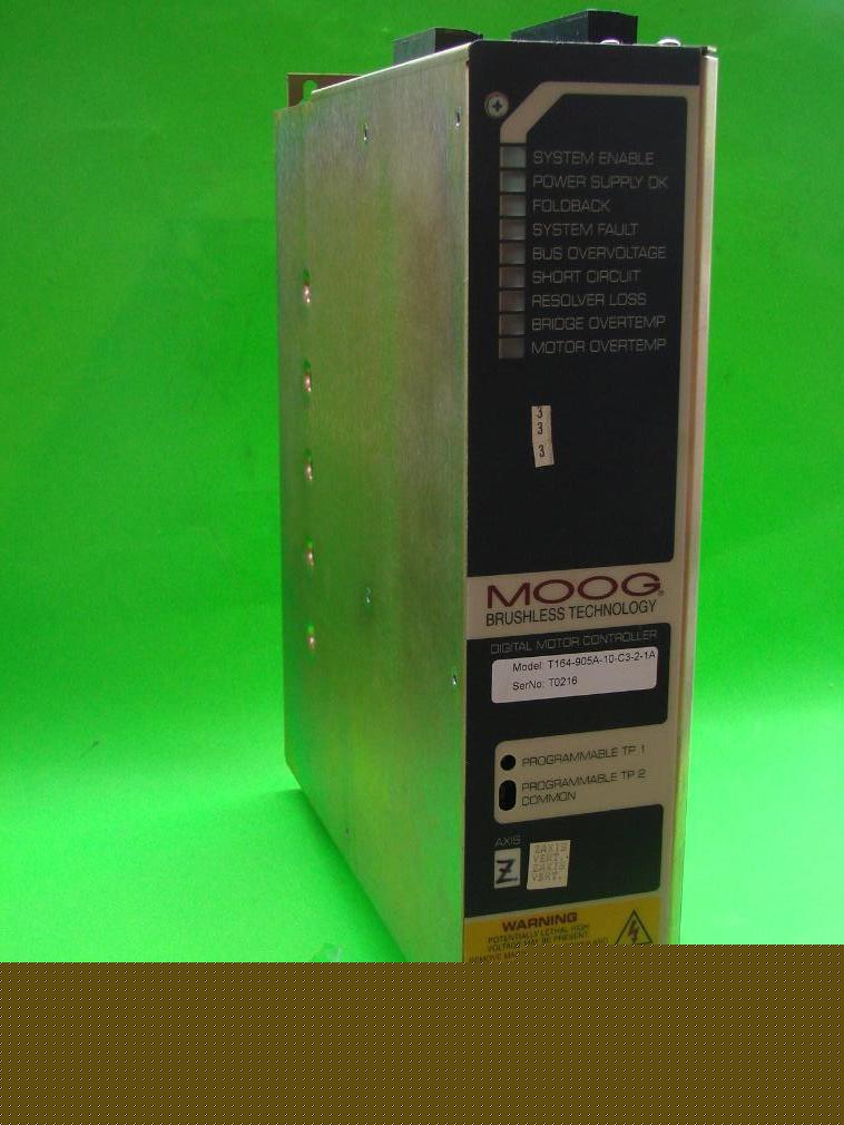 Moog motor controller T164-905A-10-C3-2-1A #7005 g