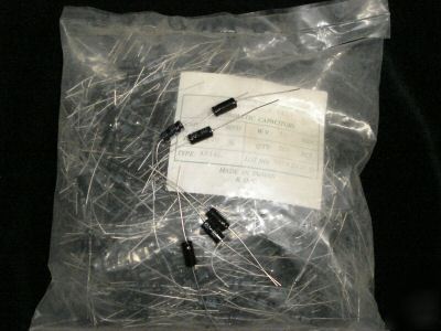 New 500 hitano 10UF 50V axial electrolytic capacitors