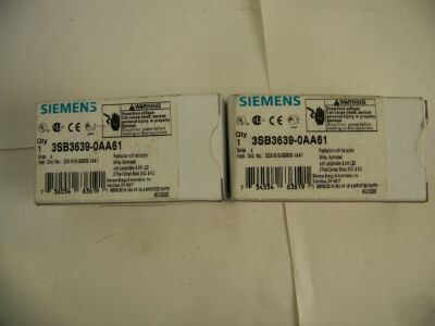New lot siemens pushbutton 3SB3639-0AA61 