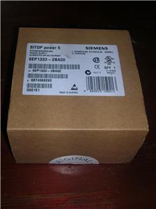 Siemens 6EP1333-2BA00 sitop power supply fs