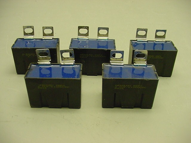 (5) aerovox rbps igbt snubber capacitors 2.0UF 1000VDC
