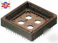 52 way plcc ic socket - through hole - electronic part