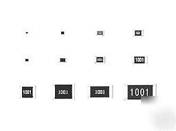 75 ohm 0805 thick film resistor 1/8W 1% 100PPM 100PC