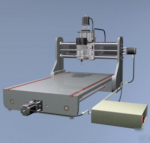 Cnc router engraver design package, easy to build plans