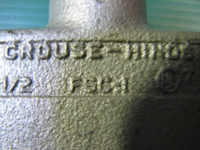 Crouse hinds 120 volt plug explosion proof 73EC