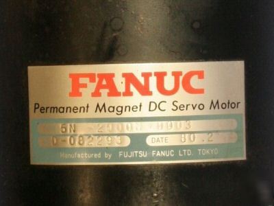 Fanuc 5M permanent magnet dc servo motor
