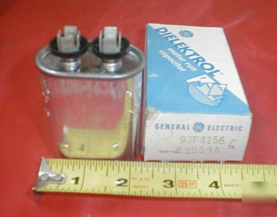 Ge dielektrol motor run capacitor-97F4156 6UF 370VAC