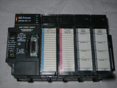 Ge fanuc 90-30 programmable controller with modules