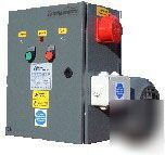 Industrial single to three phase rotary converter 15 hp