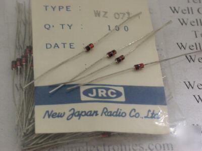 Jrc WZ071 zener diode 7.1V 5% 500MW do-35 hard to find
