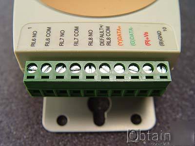Lot of 4 nudam nd-6063 8 channel relay output module
