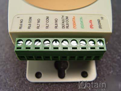 Lot of 4 nudam nd-6063 8 channel relay output module