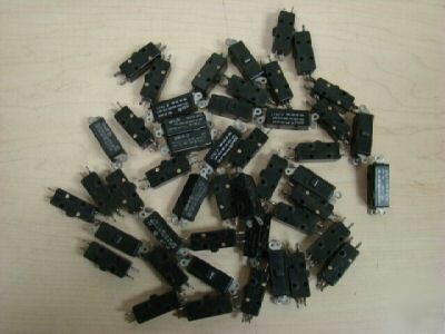 New (20) micro switch bz-R814, (3) bz-2R, (1) bz-2G, =