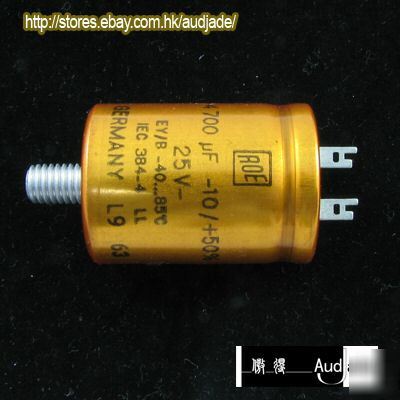 New 4PCS 4700UF 25V roe ey/b low esr capacitors 