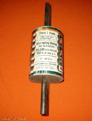 New buss krp-c-800 fuse KRPC800 class l amp 600 v nos