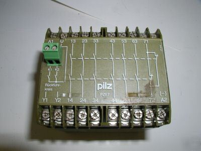 Pilz pze 7 474010 safety relay module
