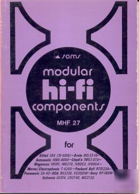 Sams photofacts modular hi fi mhf 27