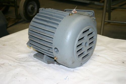 Teco westinghouse motor - 1 hp, 1745-rpm