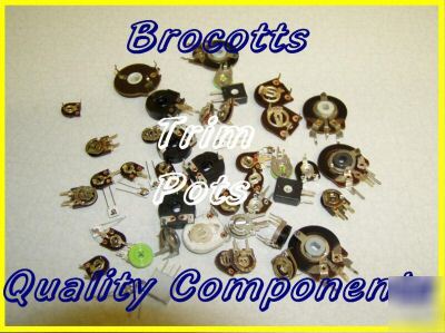 Trimming potentiometers 50 pack - electronic components
