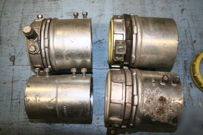 3 in emt conduit connectors 3 pcs,3IN emt coup.1 piece 