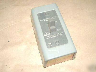 Allen-bradley ab motor starter on off switch 600TAX4A