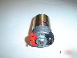 Buhler electric motor 12VDC o gauge modelers hobbyist