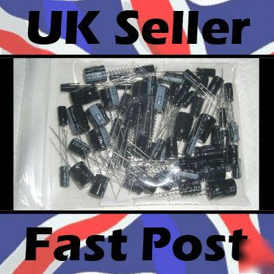 Electrolytic capacitor development kit - 65 items