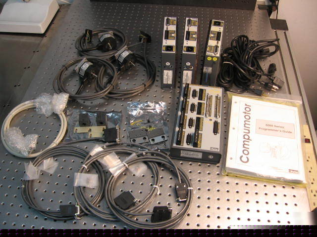 G37668 parker compumotor controller, 3 drives, 3 motors