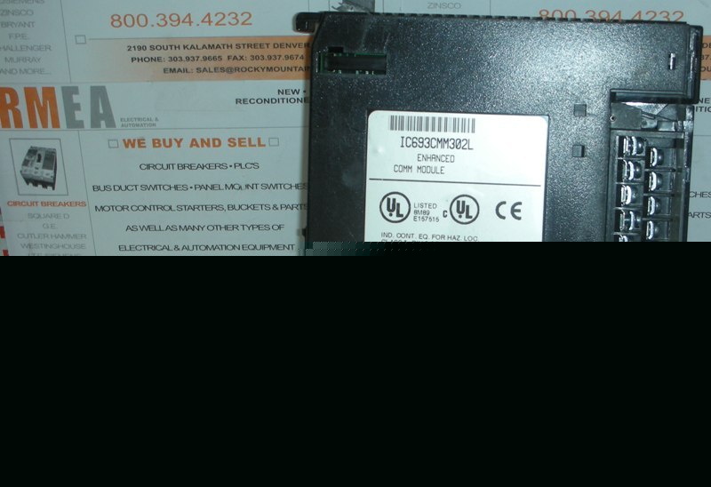 Ge fanuc IC693CMM302L enhanced communications module