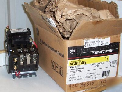 General electric CR306C002 starter 