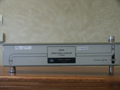 Hp/agilent 11691D directional coupler, 2 to 18 ghz.
