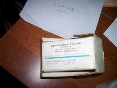 Michigan scientific 10 circuit slip ring strain gage