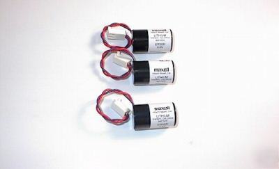 New 3 maxell ER3SR 3.6V lithium utility meter battery