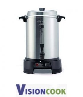 New 554: west bend aluminum coffeemaker, 25-55 cups