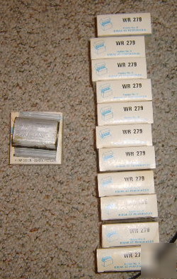 New box of 25 blackburn wide range htap connector WR279