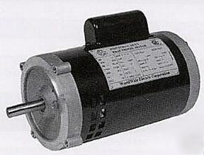New electric jet pump motor, 1/3 hp, 56J frame, tefc