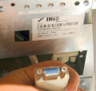 New iris displays industrial lcd monitor tft 8.4